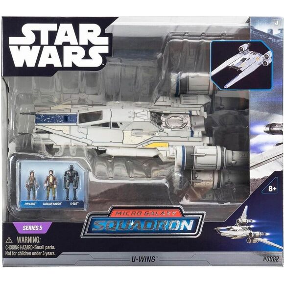 Star Wars The Micro Galaxy Squadron Series 5 #0082 U-Wing by Jazwares /SEE PHOTO - Picture 1 of 9
